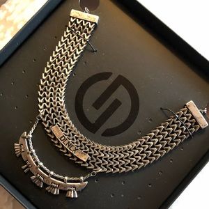 NEW  DLNLX By DYLAN LEX Statement Choker Necklace